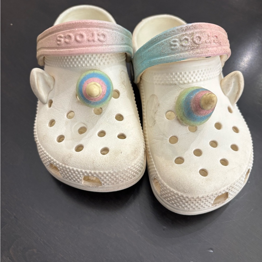 Crocs Kids Unicorn Shoes - Size 10